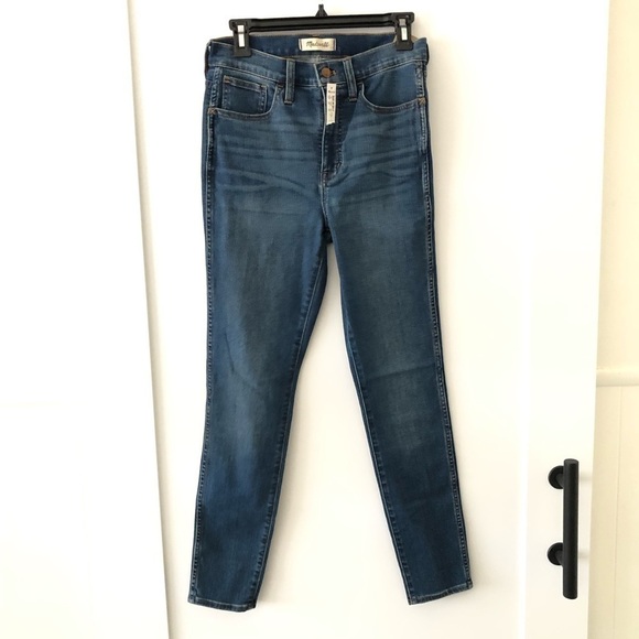 Madewell Blue High-Rise Roadtripper Skinny Jeans 26 - Picture 3 of 12
